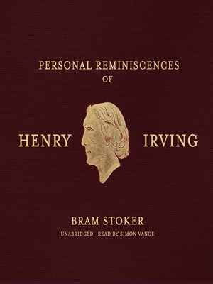 cover image of Personal Reminiscences of Henry Irving